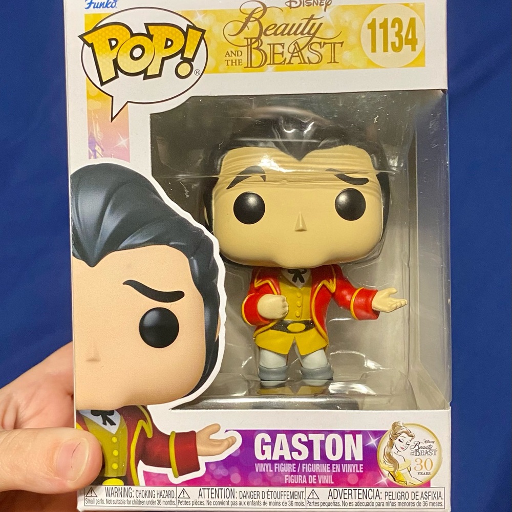 Gaston Funko Pop New in Box!